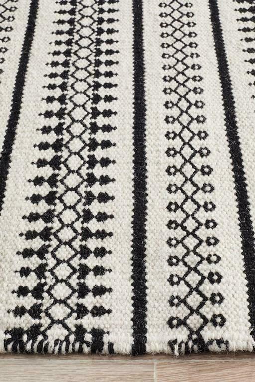 Clearance Wool 328 155x225cmG-STUD-328-WHI-225X155Rugtastic