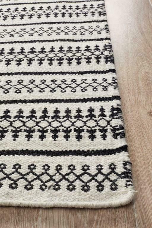 Clearance Wool 328 155x225cmG-STUD-328-WHI-225X155Rugtastic