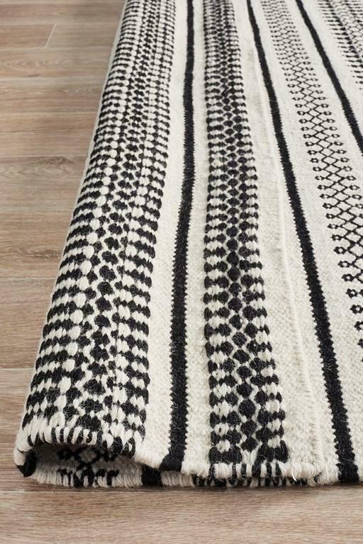 Clearance Wool 328 155x225cmG-STUD-328-WHI-225X155Rugtastic