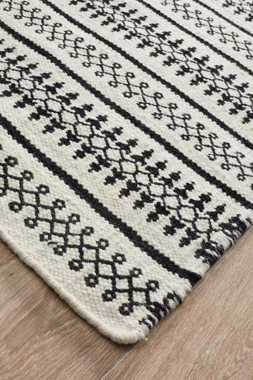 Clearance Wool 328 155x225cmG-STUD-328-WHI-225X155Rugtastic