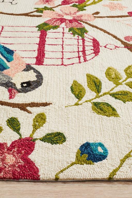 Copacabana 594 Multi Rug CreamCOP-594-MUL-225X155Rugtastic