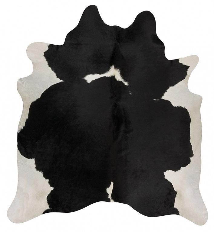 Cow Hide Black WhiteCOWHIDE-NAT-BLACKWRugtastic