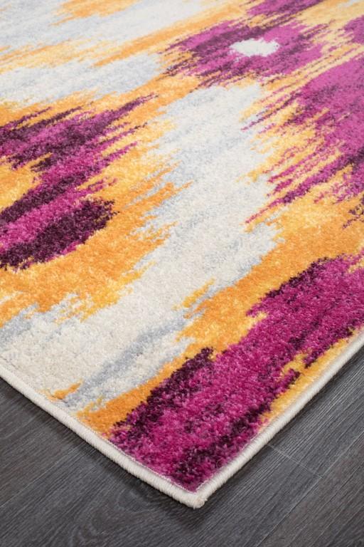 Dimensions 421 Purple Aubergine Modern RugDIM-421-AUB-230X160Rugtastic
