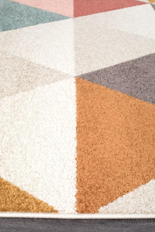 Dimensions 428 Blush Pink Modern RugDIM-428-BSH-230X160Rugtastic