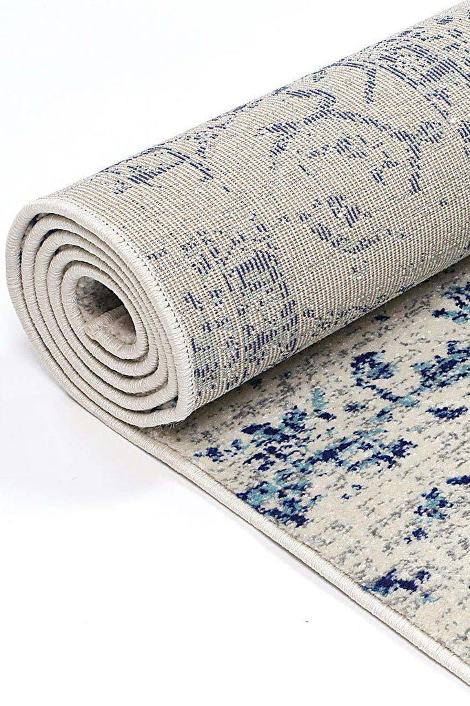 Delight Audrey Ivory & Navy RugDELI160DEL21Rugtastic