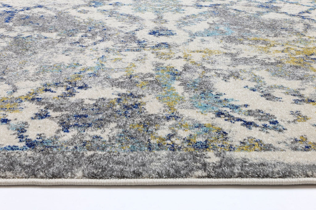 Delight Blue Green Contemporary RugDELI160DELI04Rugtastic