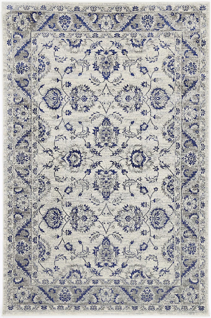 Delight Cassandra Blue & Ivory RugDELI160DEL17Rugtastic