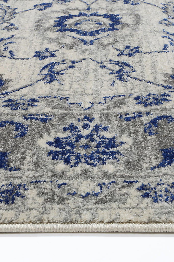 Delight Cassandra Blue & Ivory RugDELI160DEL17Rugtastic