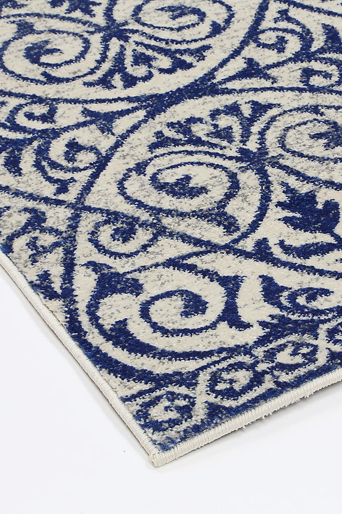 Delight Katherine Blue & Ivory RugDELI160DEL24Rugtastic