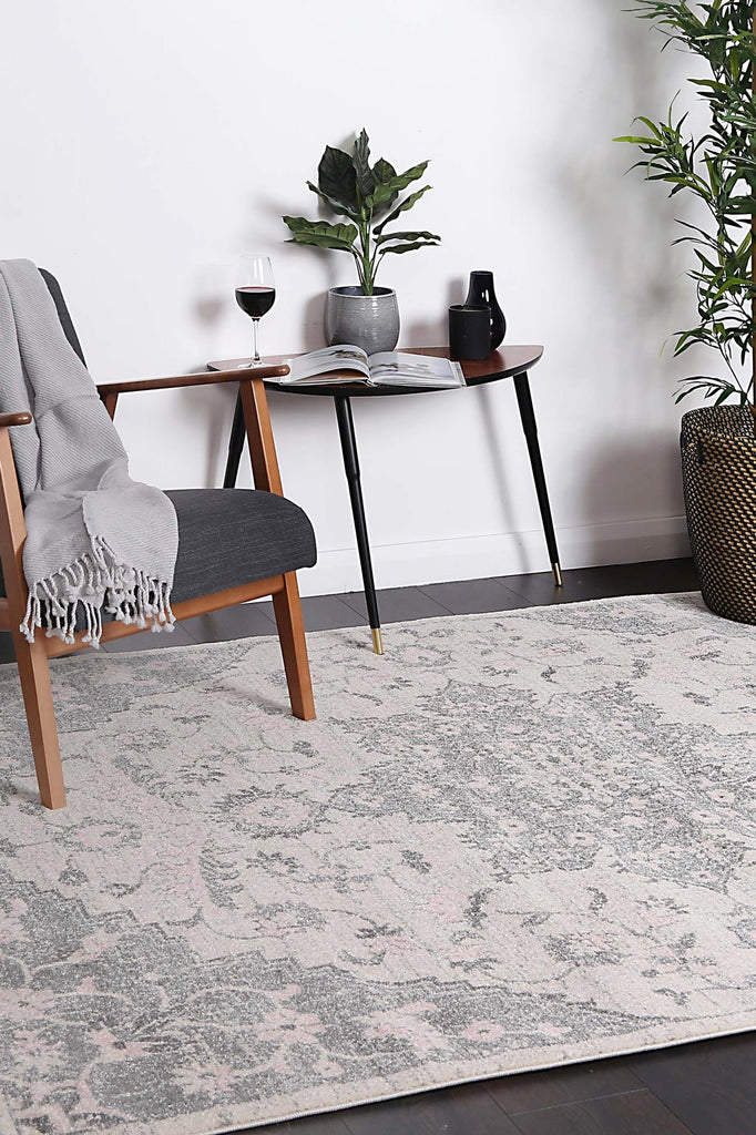 Delight Madeleine Grey & Ivory RugDELI160DEL25Rugtastic