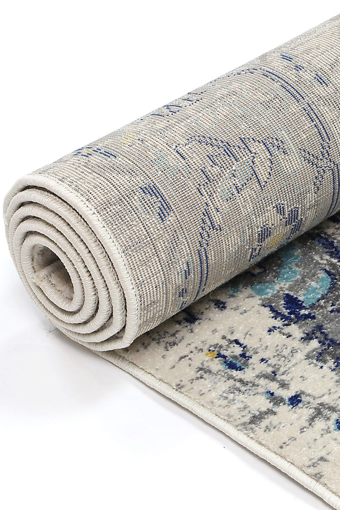 Delight Melissa Ivory & Blue RugDELI160DEL26Rugtastic
