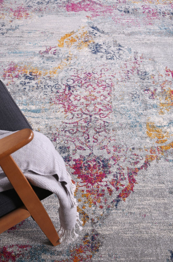 Delight Multi Grey Oriental RugDELI160DELI01Rugtastic