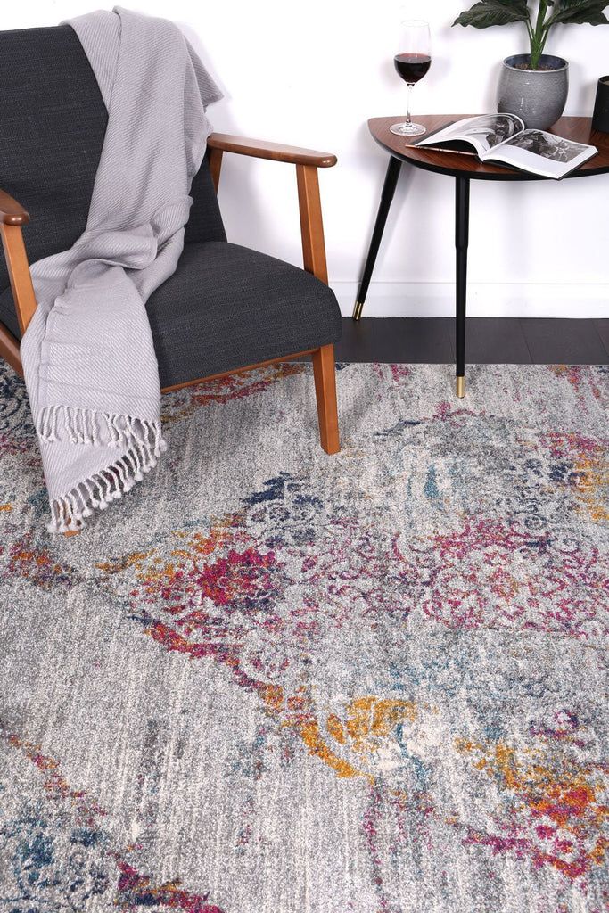 Delight Multi Grey Oriental RugDELI160DELI01Rugtastic