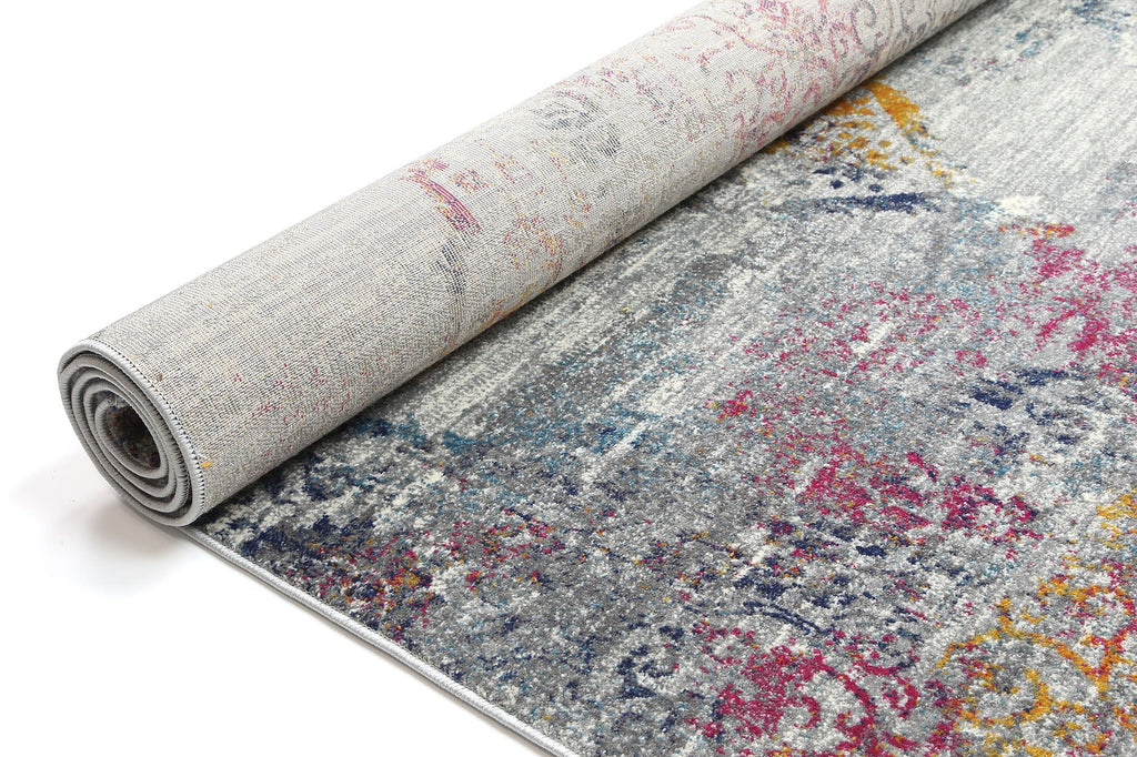 Delight Multi Grey Oriental RugDELI160DELI01Rugtastic
