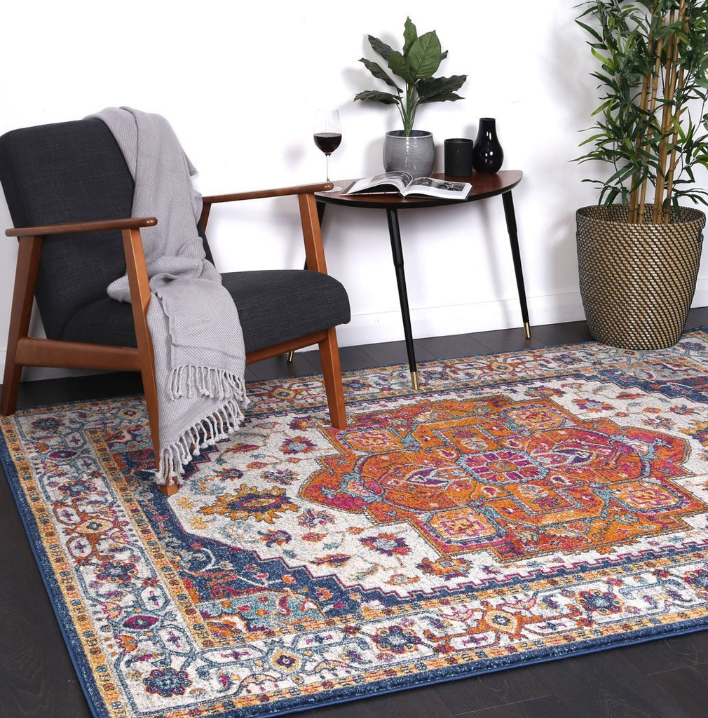 Delight Multi Oriental RugDELI160DELI06Rugtastic
