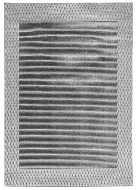 Duva Indoor Outdoor Rug 17 Black Grey17/212-70Rugtastic