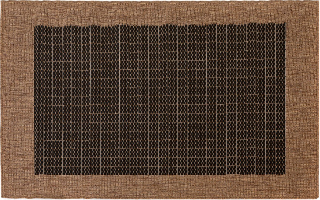 Duva Indoor Outdoor Rug 405 Black Coffee405/112-70Rugtastic
