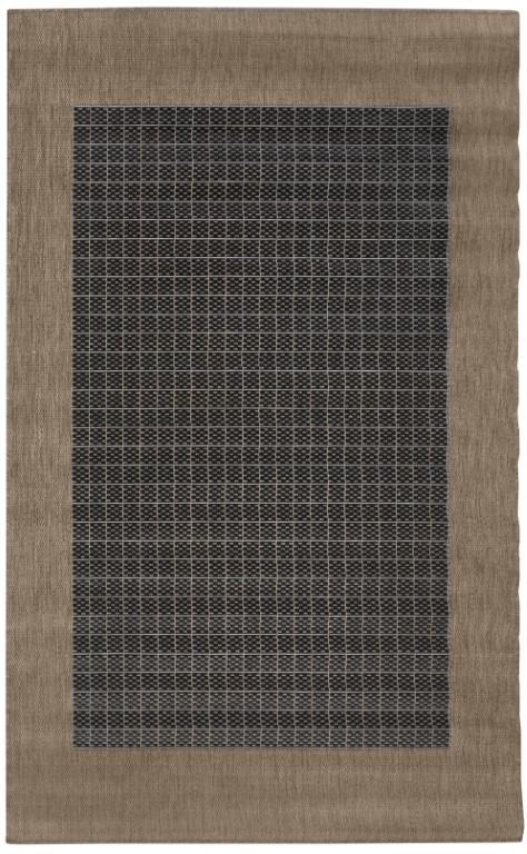 Duva Indoor Outdoor Rug 405 Black Coffee405/112-70Rugtastic