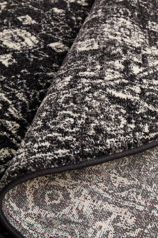 Evoke 252 Charcoal Grey Round Modern RugEVO-252-CHAR-150X150Rugtastic