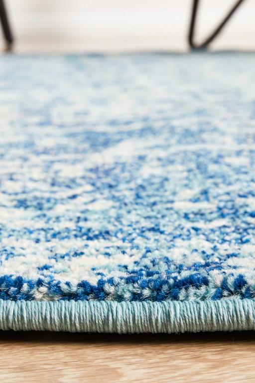 Evoke 253 Blue Round Modern RugEVO-253-BLUE-150X150Rugtastic