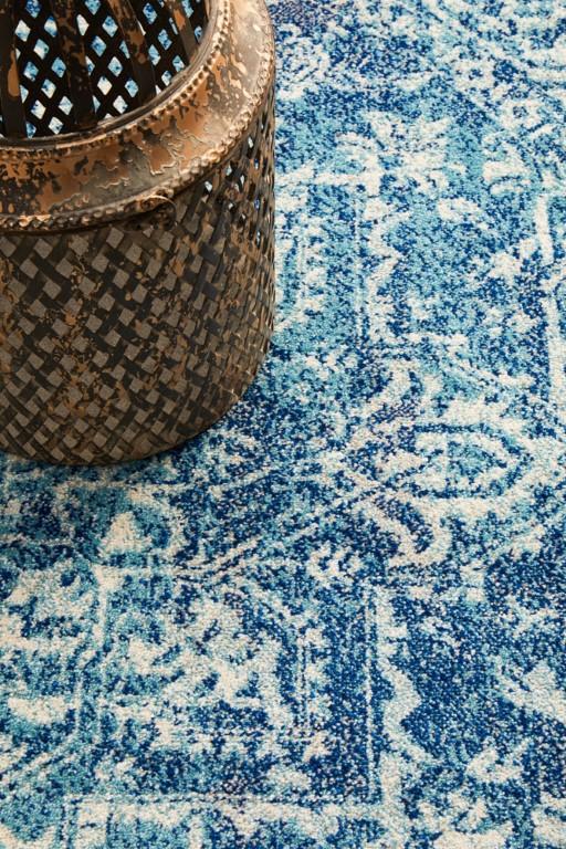 Evoke 253 Blue Round Modern RugEVO-253-BLUE-150X150Rugtastic