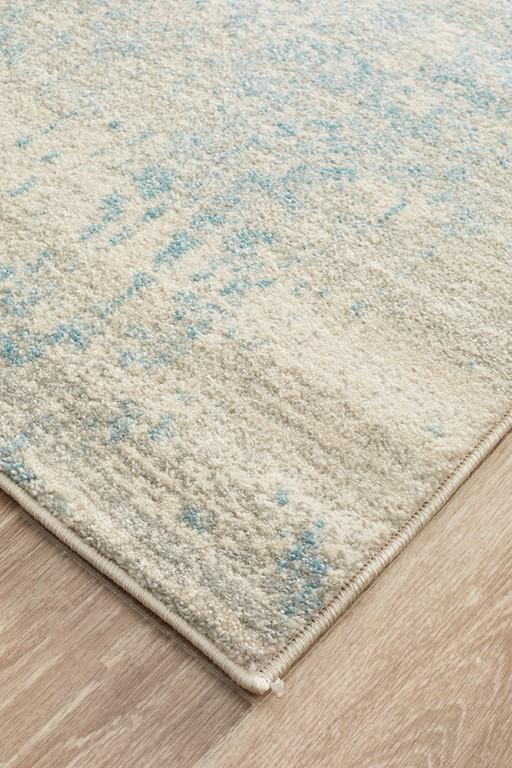 Evoke 253 White Cream Blue Modern RugEVO-253-WBLU-230X160Rugtastic