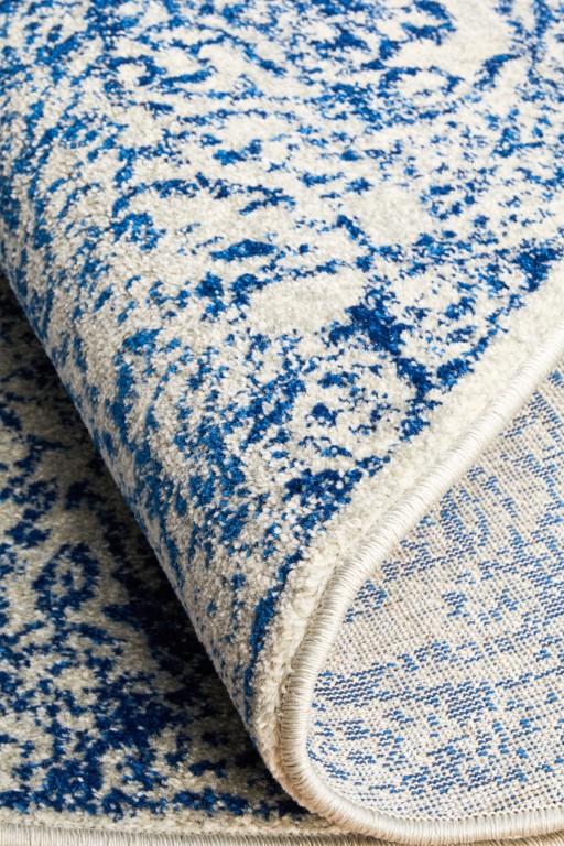 Evoke 256 Blue Round Modern RugEVO-256-BLUE-150X150Rugtastic