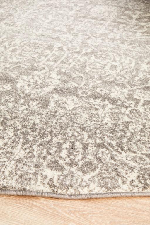Evoke 256 Grey Round Modern RugEVO-256-GREY-150X150Rugtastic