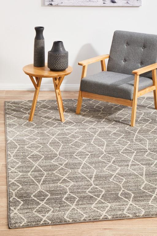 Evoke 257 Silver Grey Modern RugEVO-257-SIL-230X160Rugtastic