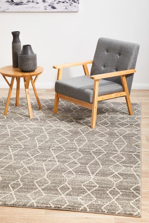 Evoke 257 Silver Grey Modern RugEVO-257-SIL-230X160Rugtastic