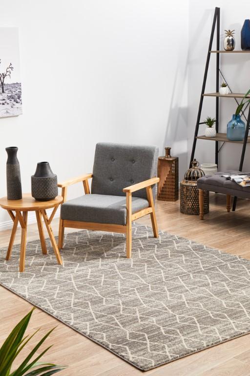 Evoke 257 Silver Grey Modern RugEVO-257-SIL-230X160Rugtastic