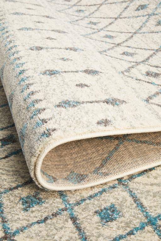 Evoke 260 White Cream Modern RugEVO-260-WHI-230X160Rugtastic