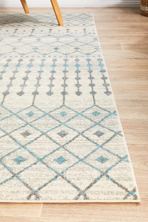 Evoke 260 White Cream Modern RugEVO-260-WHI-230X160Rugtastic