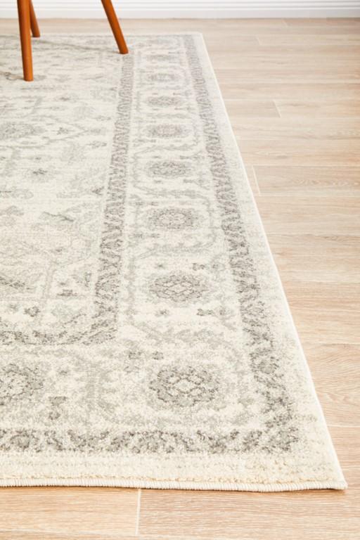 Evoke 261 White Cream Grey Modern RugEVO-261-WHI-230X160Rugtastic