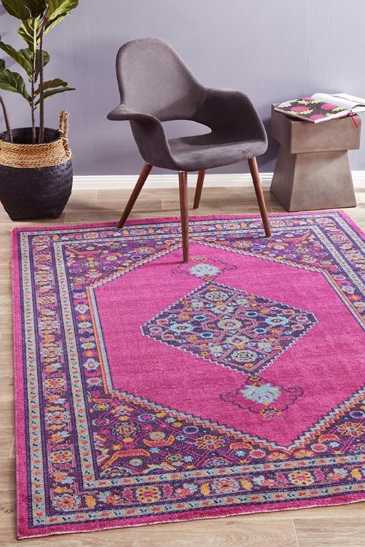 Eternal 910 Pink Blue Modern RugETN-910-PNK-230X160Rugtastic