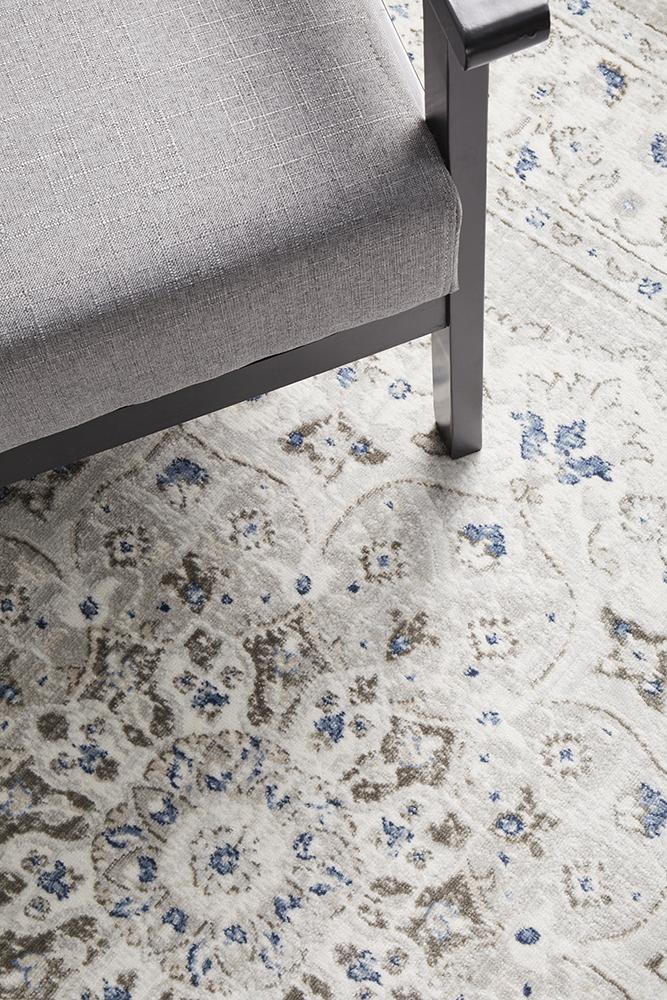 Emotion 77 Silver Modern RugEMO-77-SILV-230X160Rugtastic