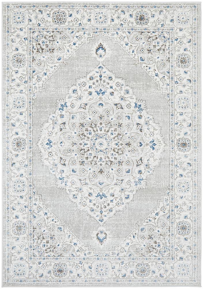 Emotion 77 Silver Modern RugEMO-77-SILV-230X160Rugtastic