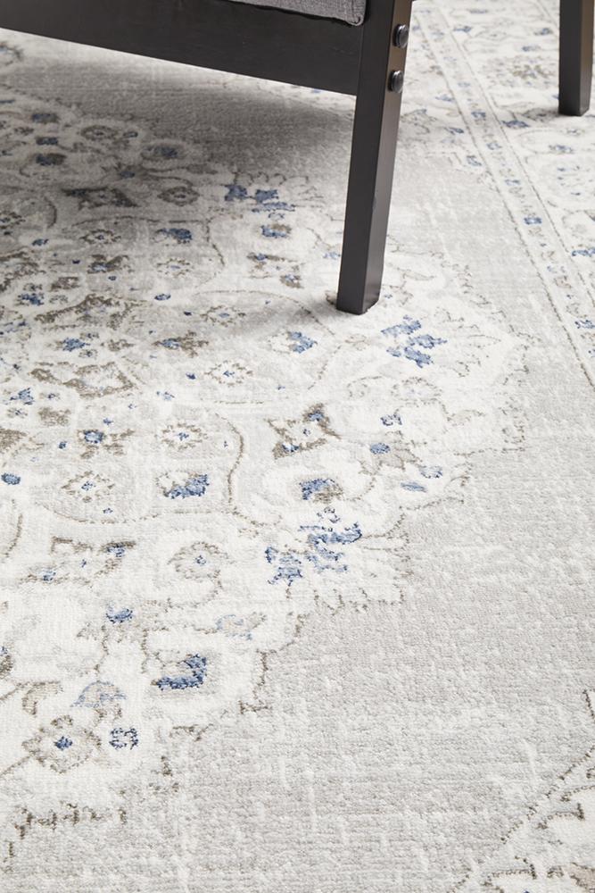 Emotion 77 Silver Modern RugEMO-77-SILV-230X160Rugtastic