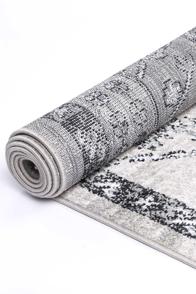 Esther Traditional Light Grey RugESTA16005GREYRugtastic