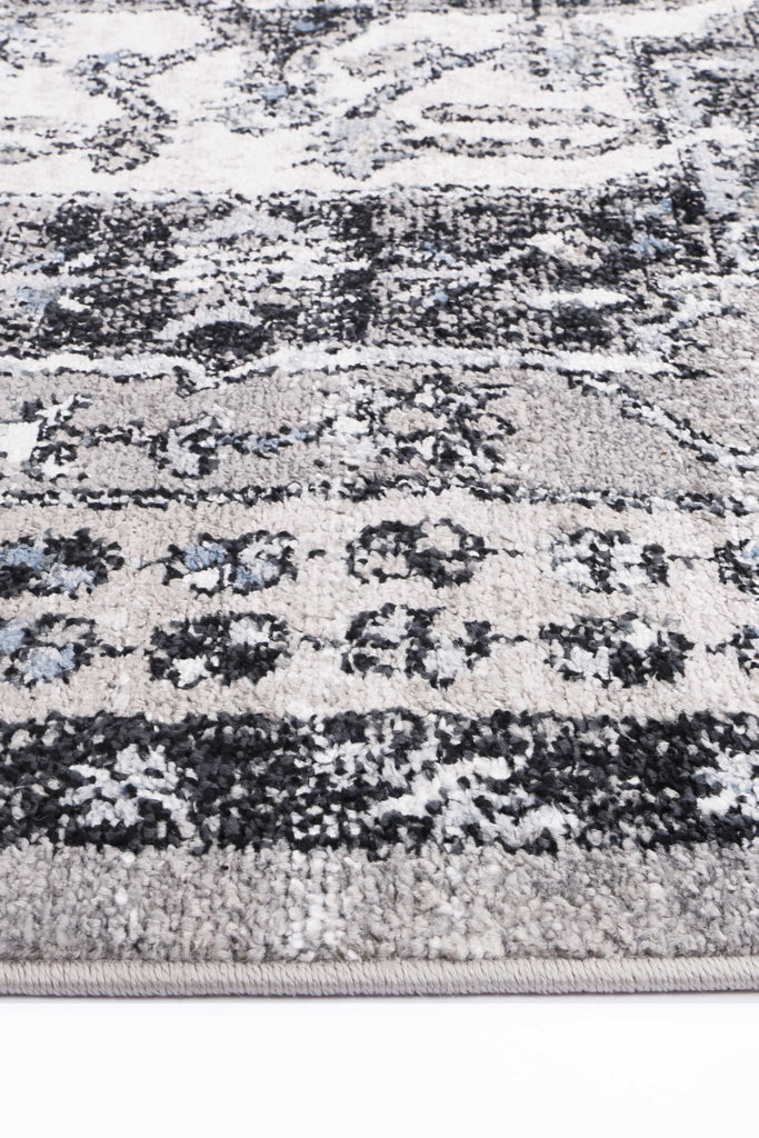 Esther Traditional Light Grey RugESTA16005GREYRugtastic