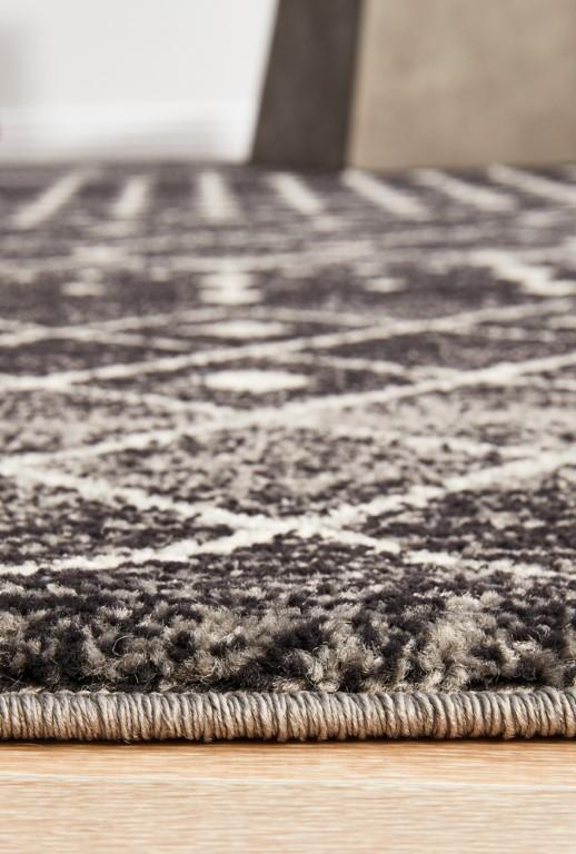 Evoke 260 Black Modern RugEVO - 260 - BLA - 230X160Rugtastic