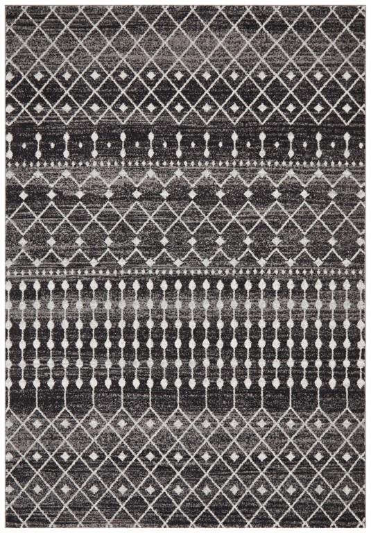 Evoke 260 Black Modern RugEVO - 260 - BLA - 230X160Rugtastic