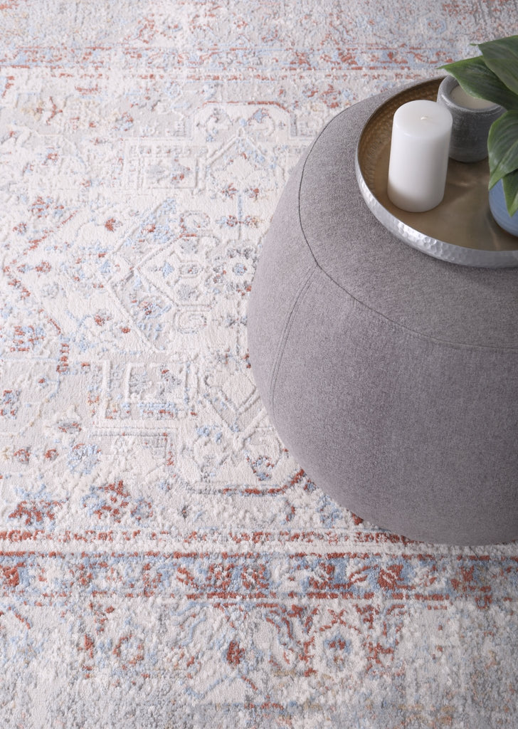 Express Grey Multi Contemporary RugEXPRE160EX03Rugtastic
