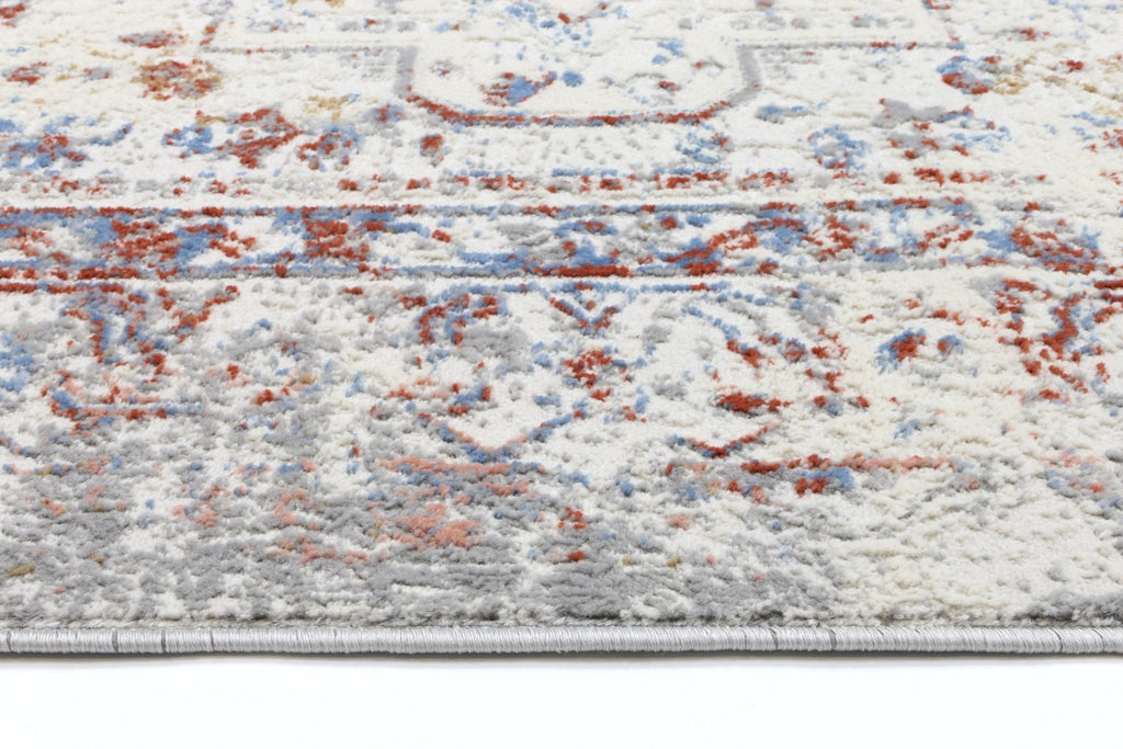 Express Grey Multi Contemporary RugEXPRE160EX03Rugtastic