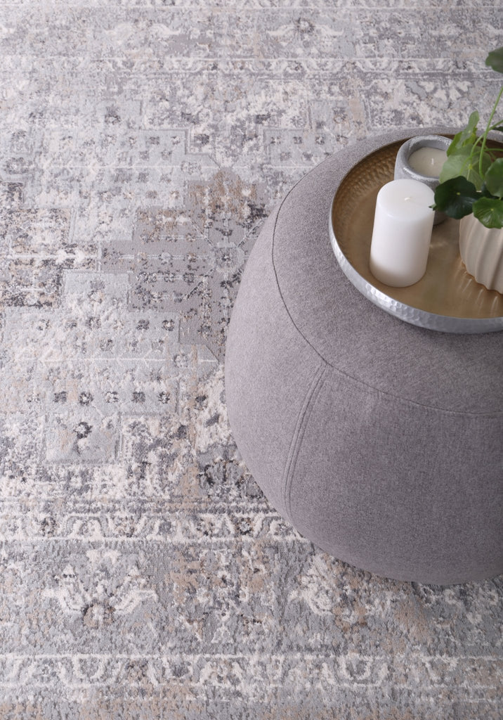 Express Grey Oriental RugEXPRE160EX04Rugtastic
