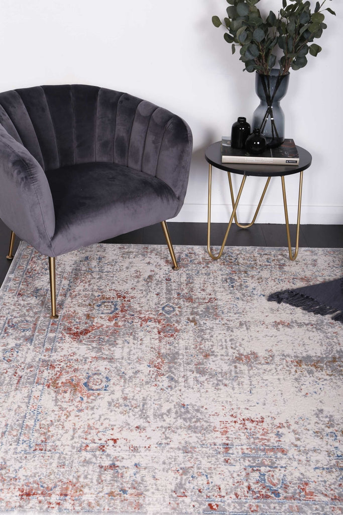 Express Multi Grey Contemporary RugEXPRE160EX10Rugtastic