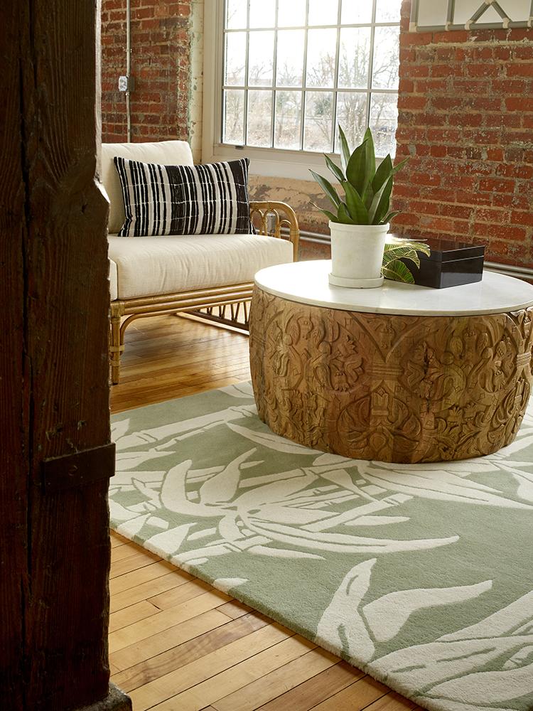 Florence Broadhurst Japanese Bamboo Jade 039507BC-FB-039507-180X120Rugtastic