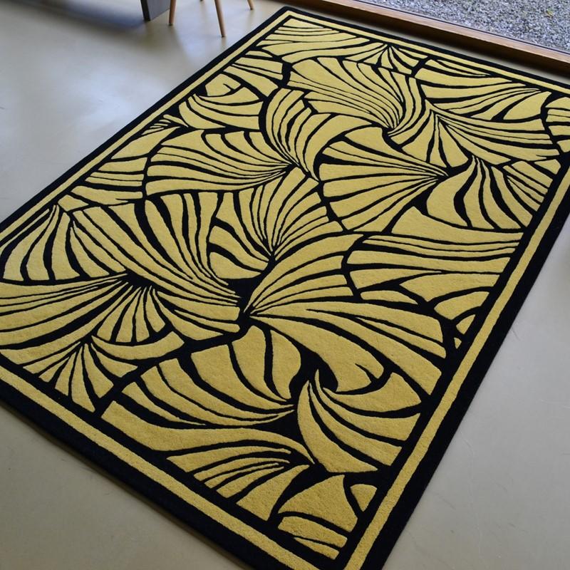 Florence Broadhurst Japanese Fans Gold 039305BC-FB-039305-180X120Rugtastic