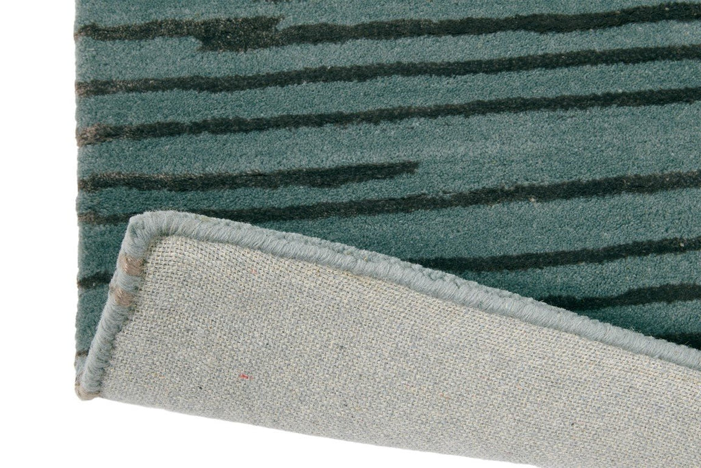 Florence Broadhurst Slub Charcoal 039405BC-FB-039405-180X120Rugtastic