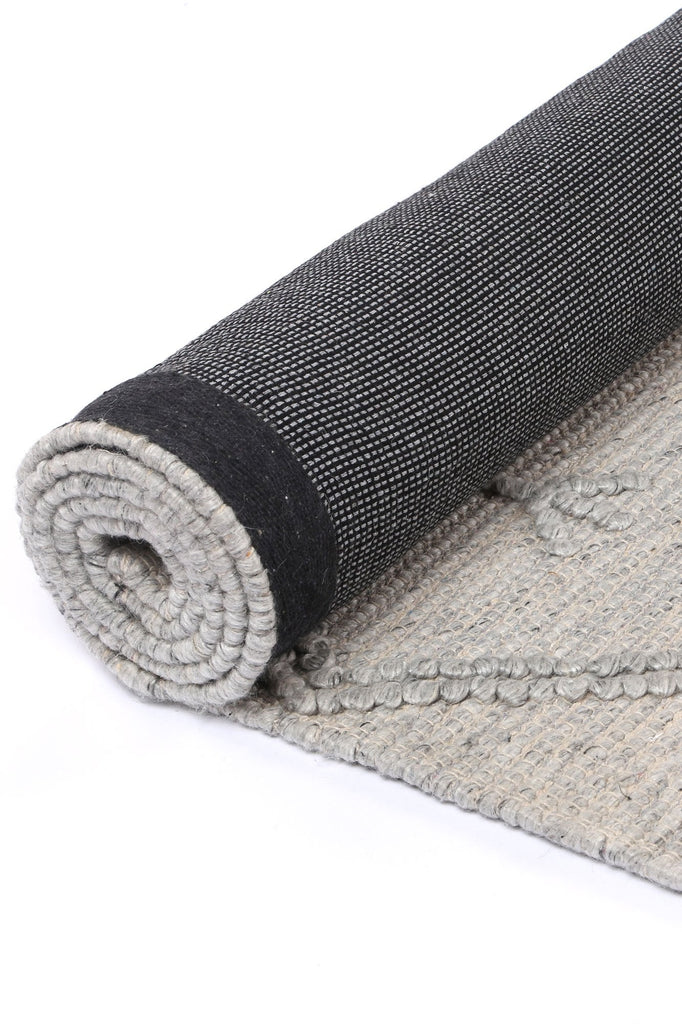 Gaza Boho Chic Grey RugGOA803D5GRERugtastic